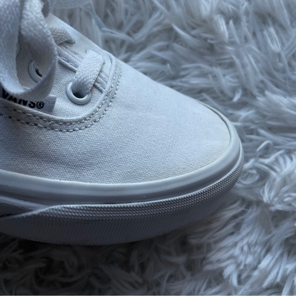 VANS Authentic True White Low Top Canvas Sneakers - Picture 7 of 12